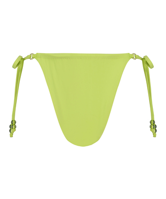 Braguita de bikini de pernera alta Wild, Verde