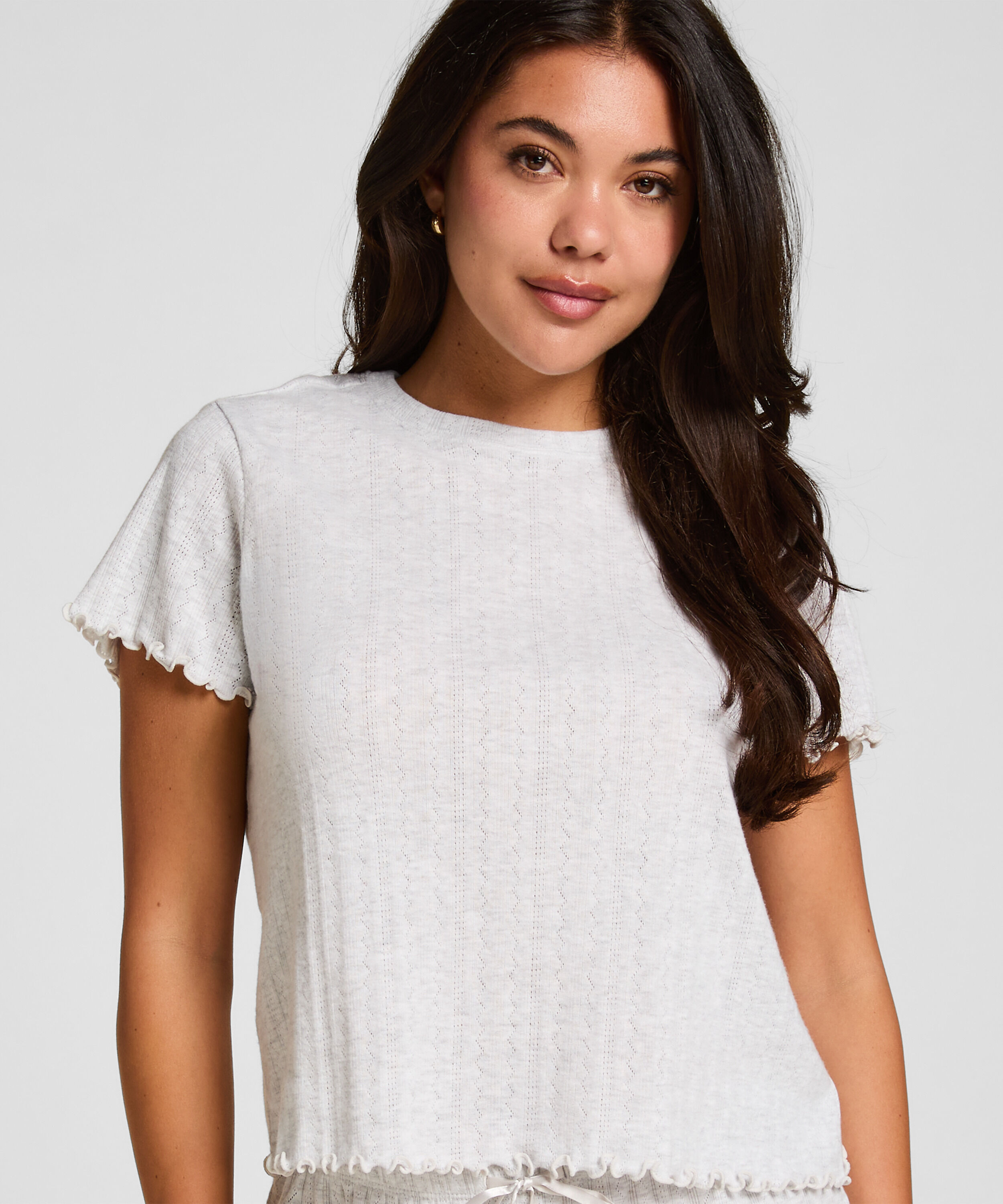 Top de pijama, Beige