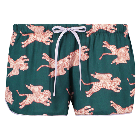 Pantal&oacute;n corto woven, Azul