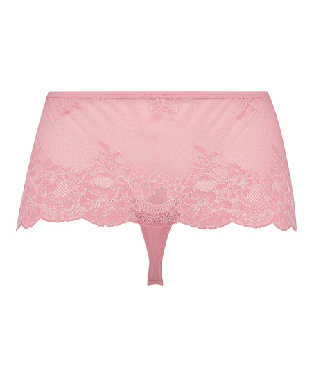 Tanga bóxer Doriane Curvy, Morado