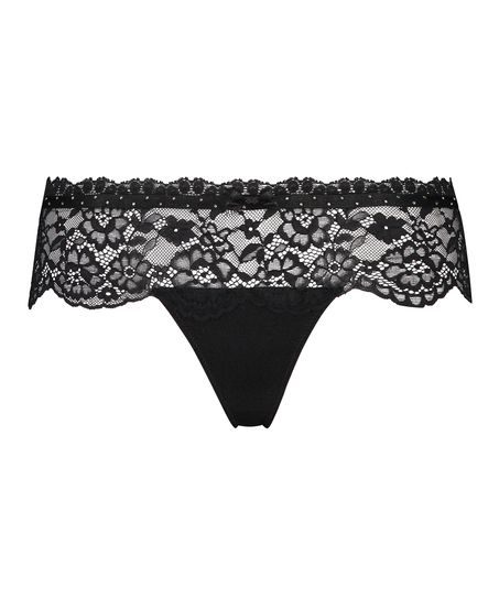 Tanga bóxer Hope, Negro