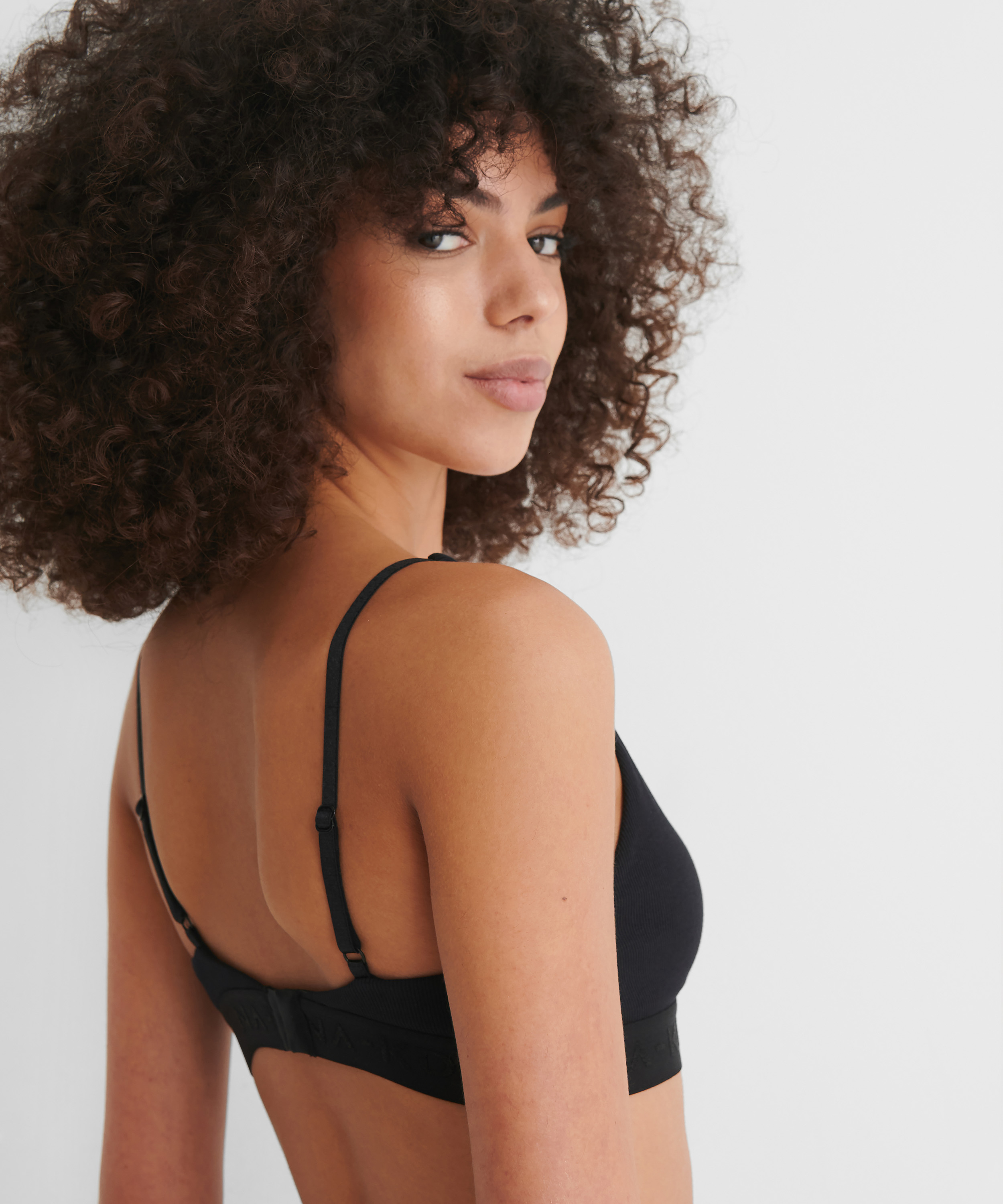 Bralette Casia HKM x NA-KD, Negro, main