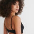 Bralette Casia HKM x NA-KD, Negro