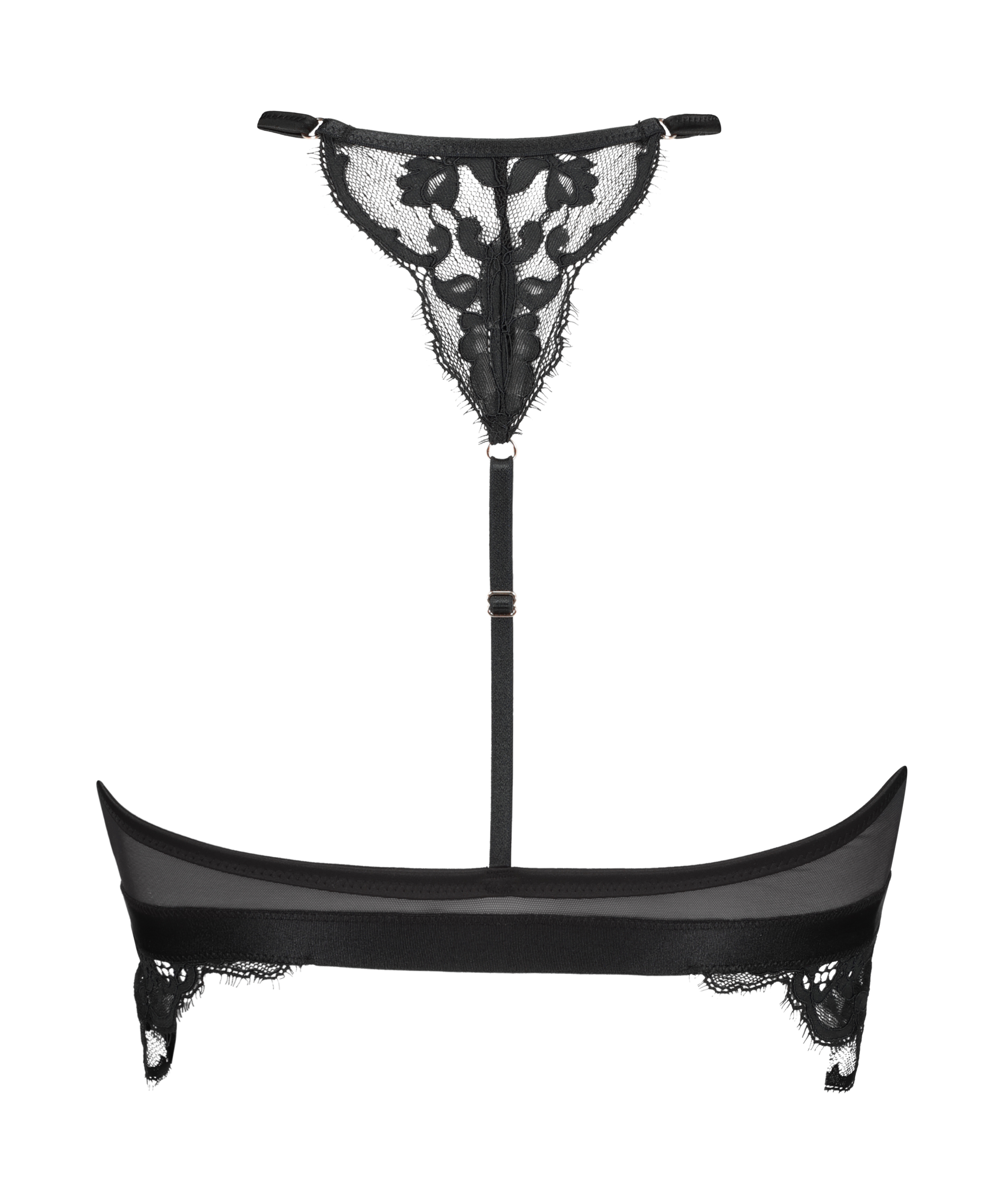 Bralette Genevieve, Negro, main