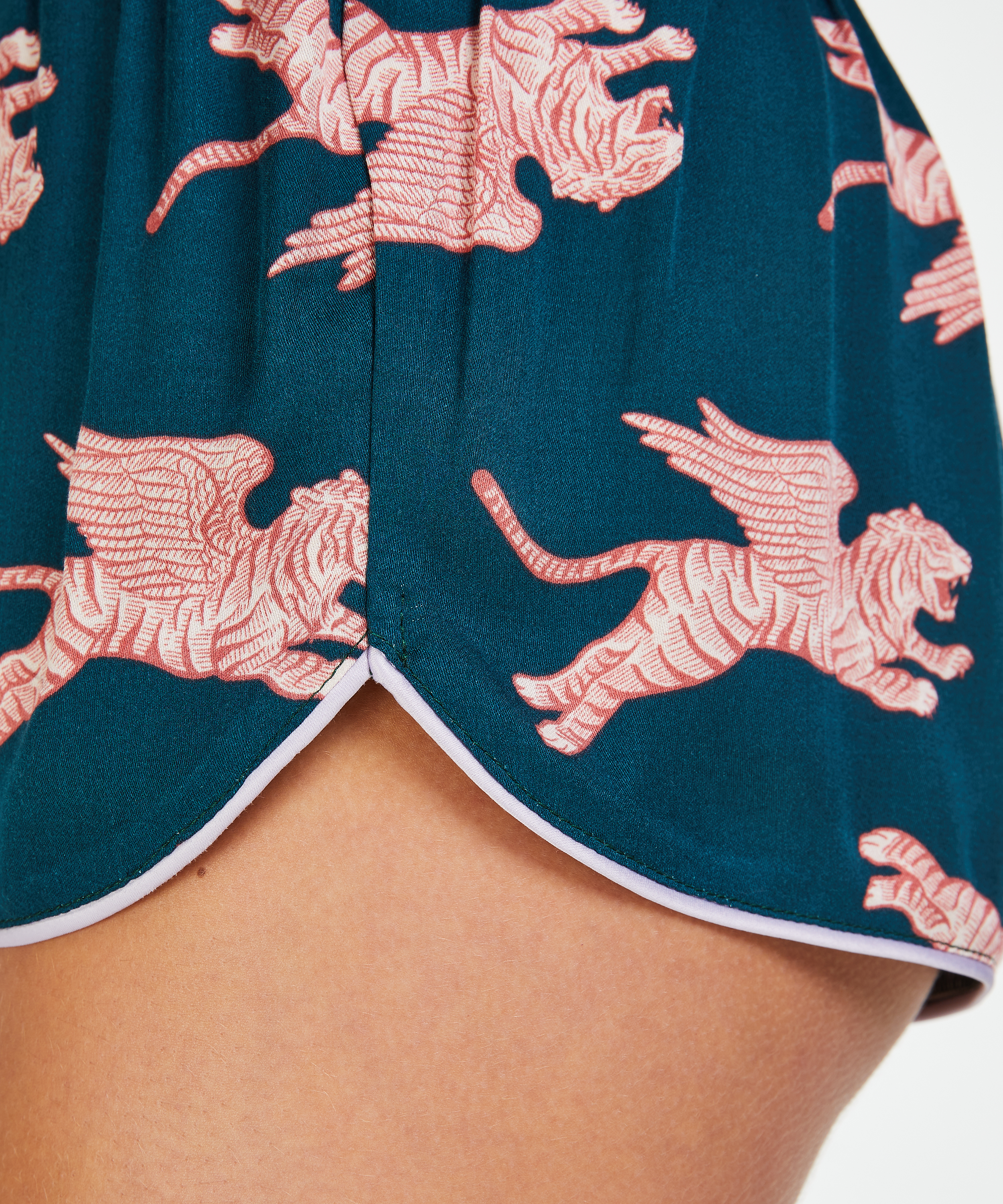 Pantal&oacute;n corto woven, Azul, main