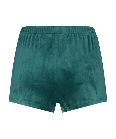 Pantalón corto de terciopelo, Verde