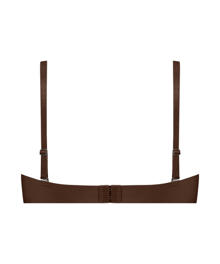 Sujetador de aros preformado sin tirantes Jane, Marrón