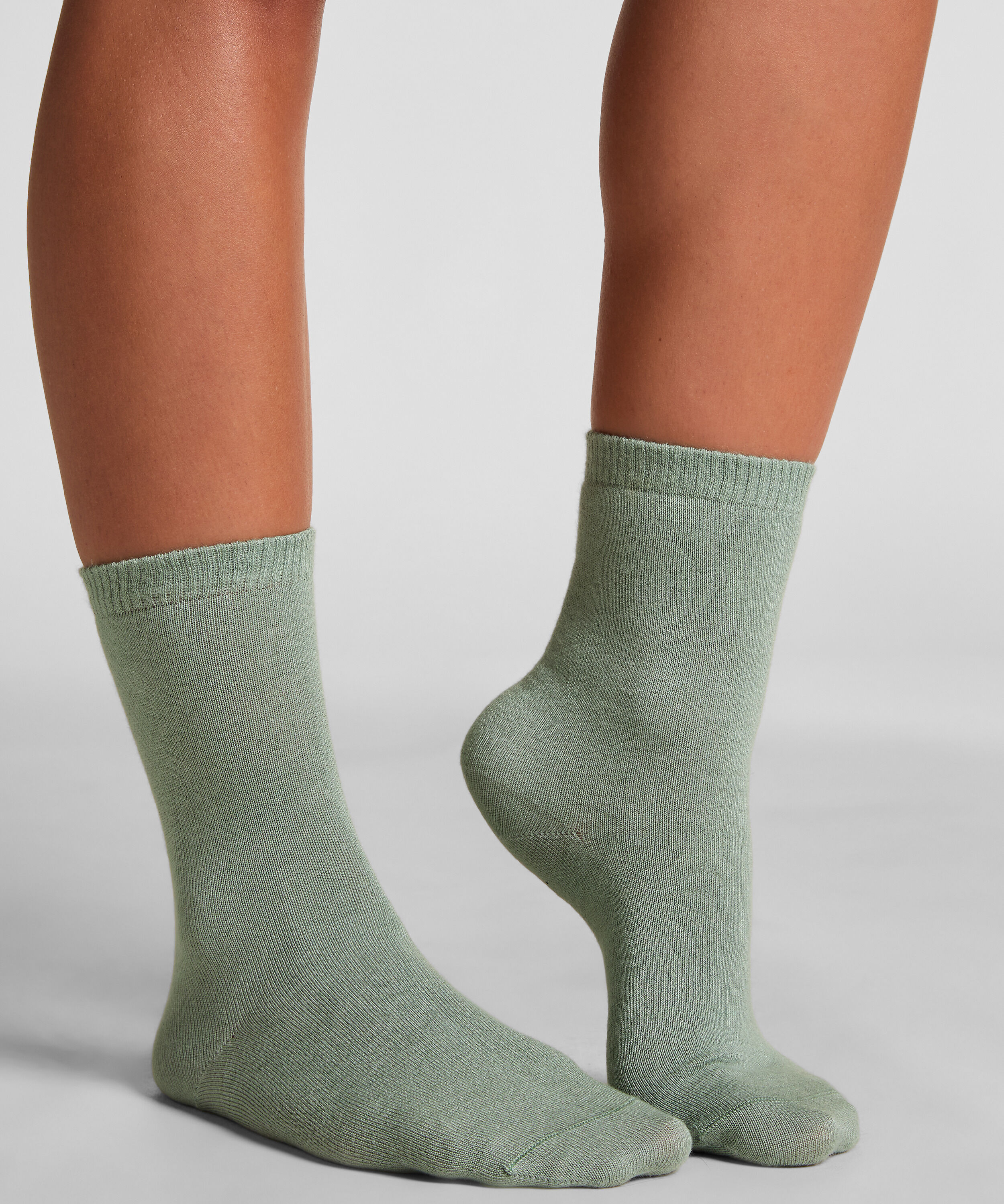 Calcetines de modal, Verde Calcetines de modal, Verde