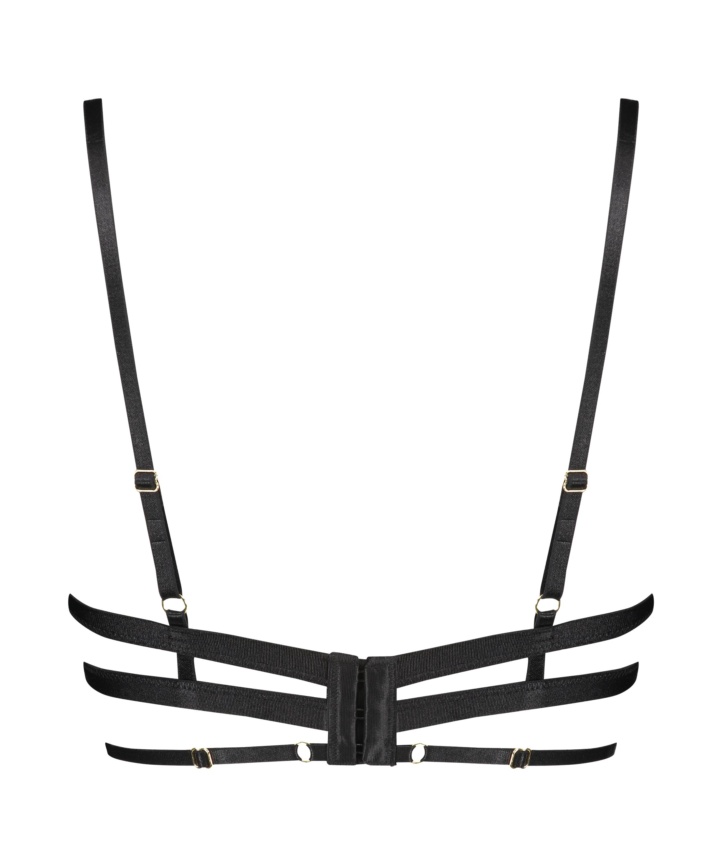 Sujetador de aros no preformado Piper, Negro, main