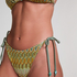 Braguita de bikini de tiro alto Cali, Verde