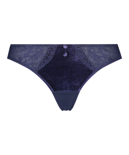 Tanga Chase Rebecca Mir, Azul