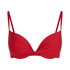 Top de bikini Luna, Rojo