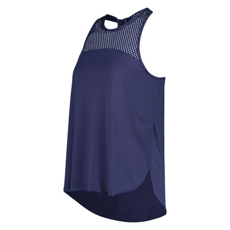Camiseta sin mangas holgada de HKMX, Azul