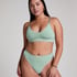Tanga de tiro alto Dianne, Verde
