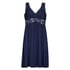 Vestido lencero Nora Lace, Azul
