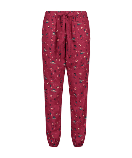 Pantalón de pijama Petite Twill, Rojo