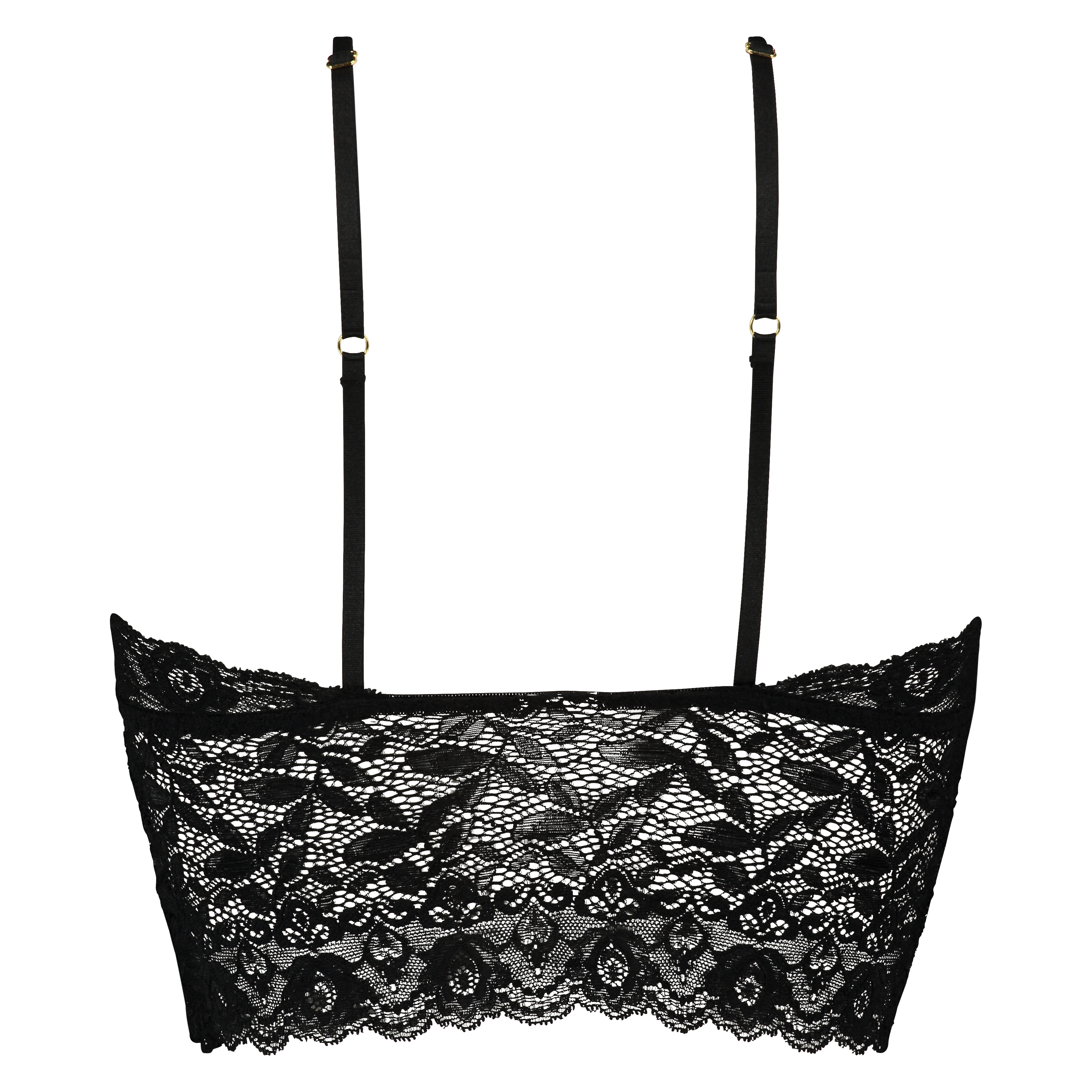 Bralette longline Fancy, Negro, main