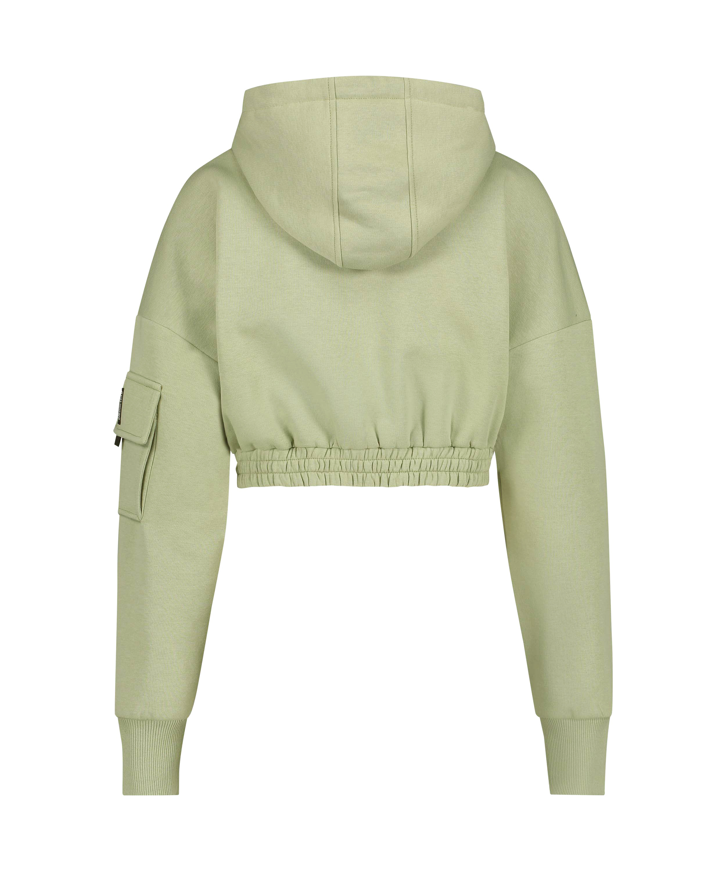 Sudadera corta con capucha Kim Petras, Verde, main