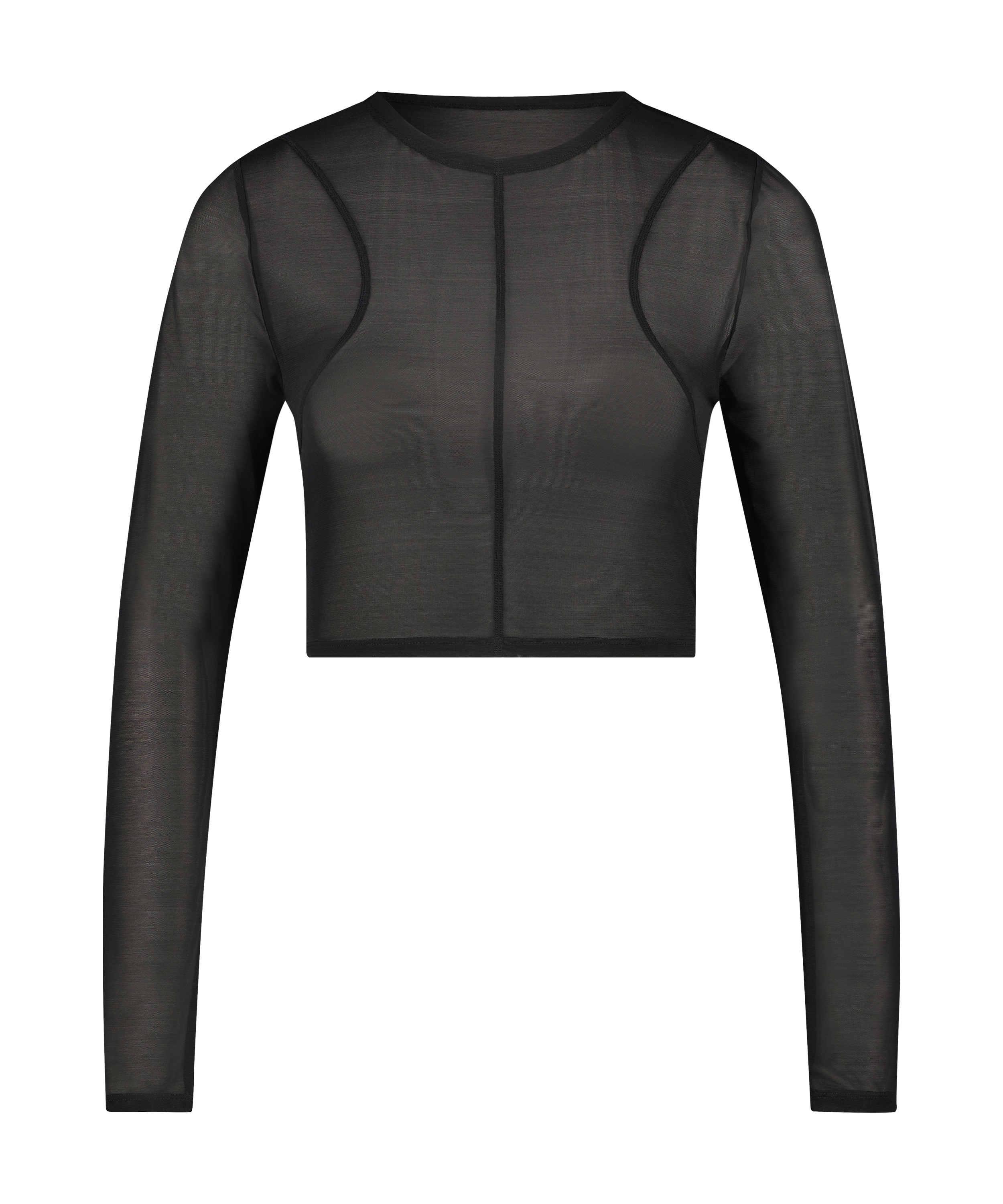 Top de malla Lia HKM x NA-KD, Negro, main