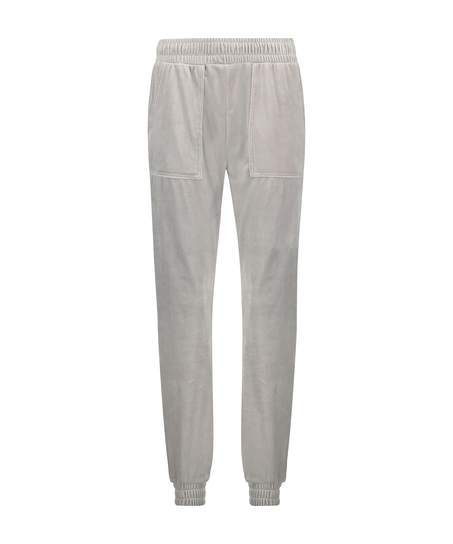 Pantalones de deporte Velours, Gris