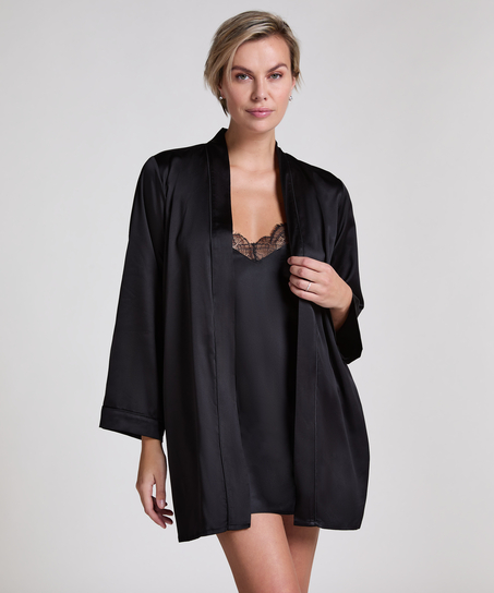 Kimono Satin, Negro