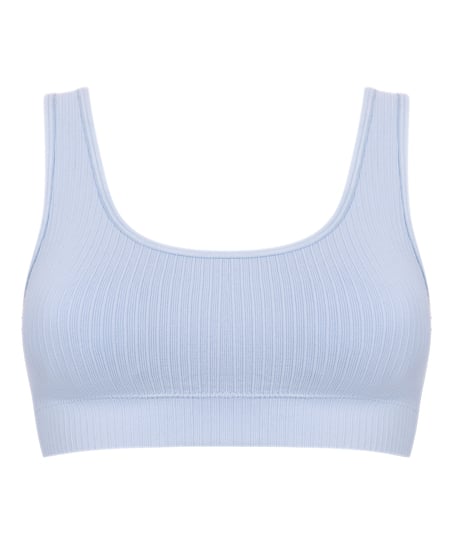Bralette Dianne Scoop, Azul