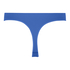 Tanga de tiro alto Dianne, Azul
