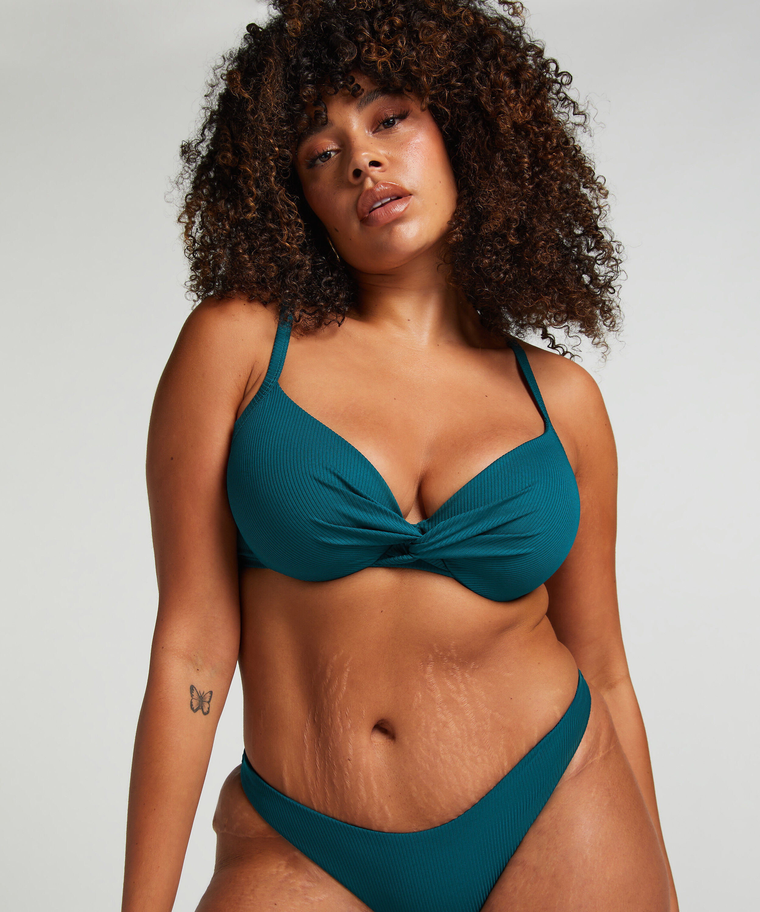 Top de bikini Eclipse, Verde