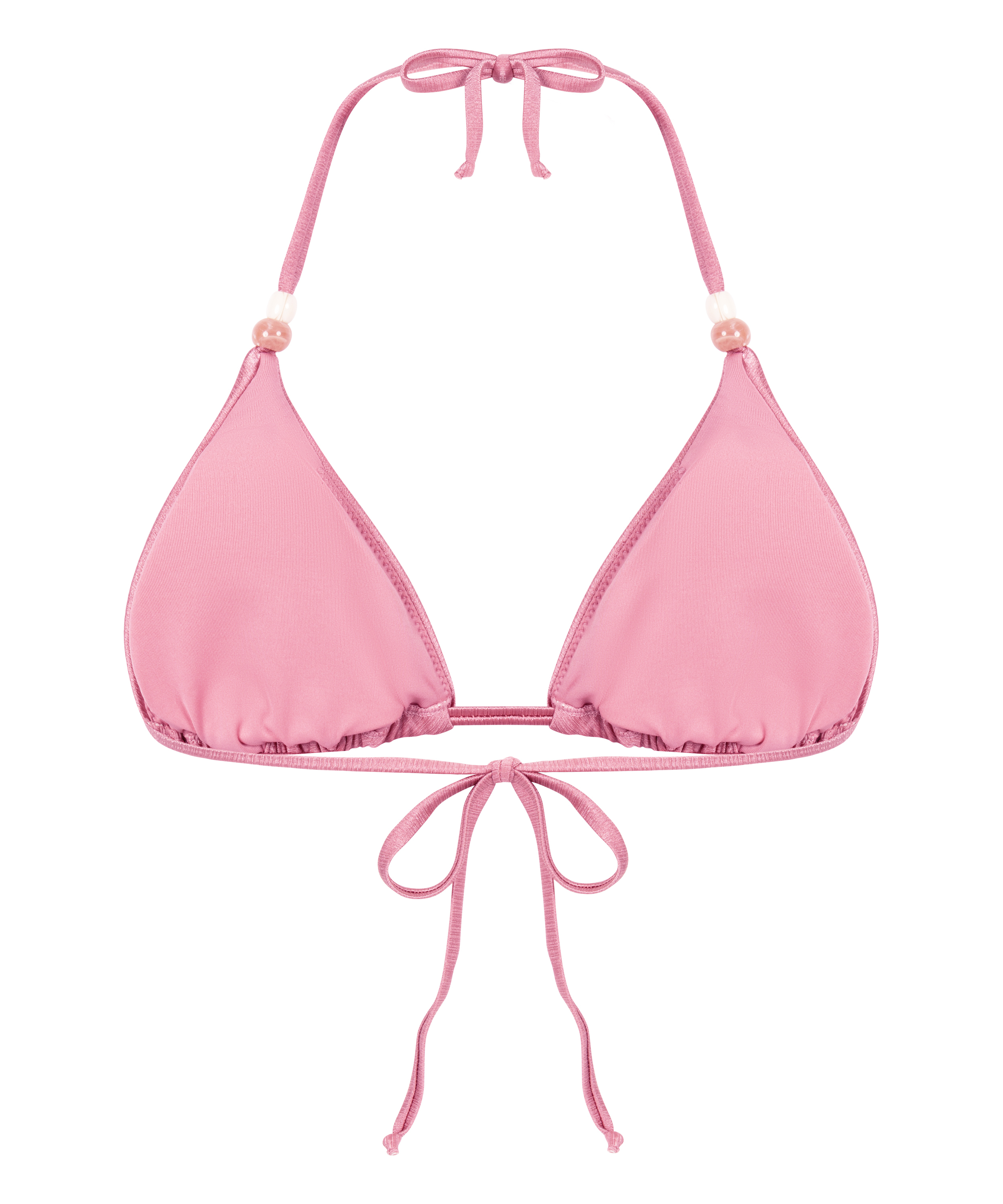 Top de bikini triangular Kallua, Rosa, main