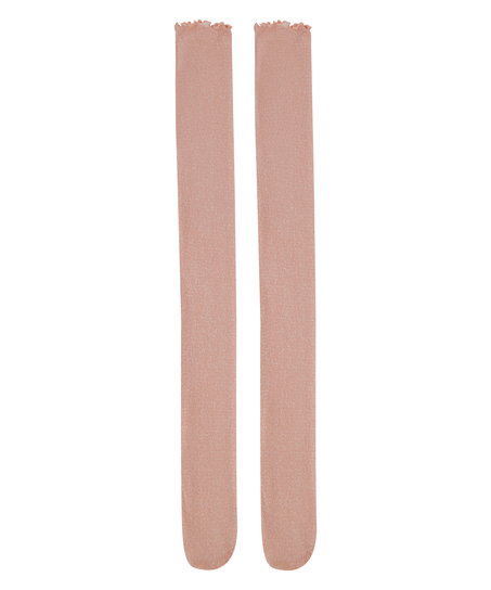 Medias Glitter, Rosa