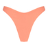Braguita de bikini de pernera alta Peachy, Naranja