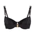 Top de bikini Holbox, Negro