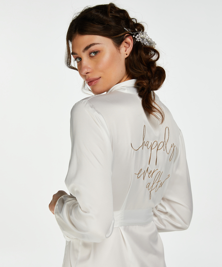 Kimono Bridal, Blanco