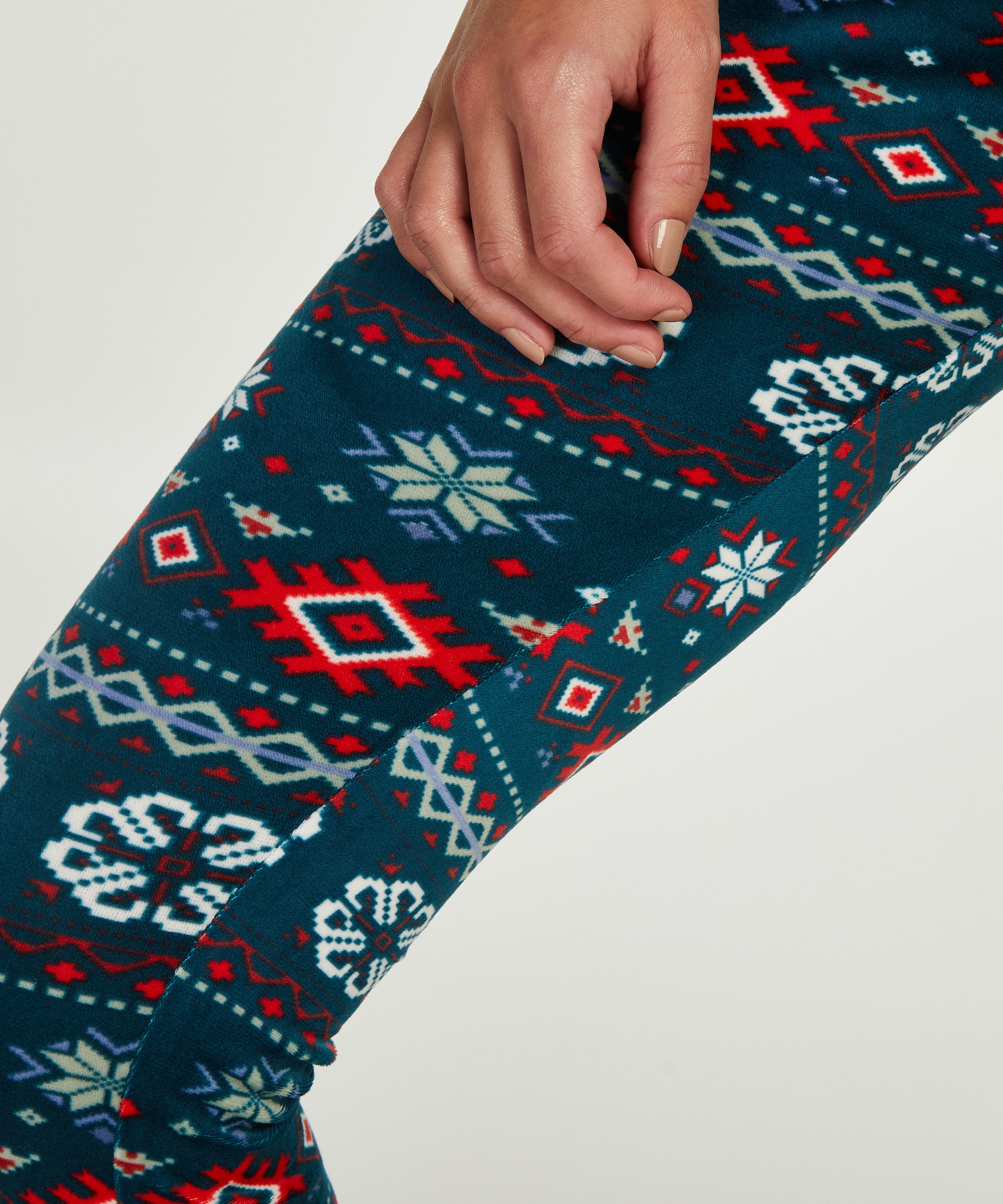 Leggings de terciopelo, Verde, main