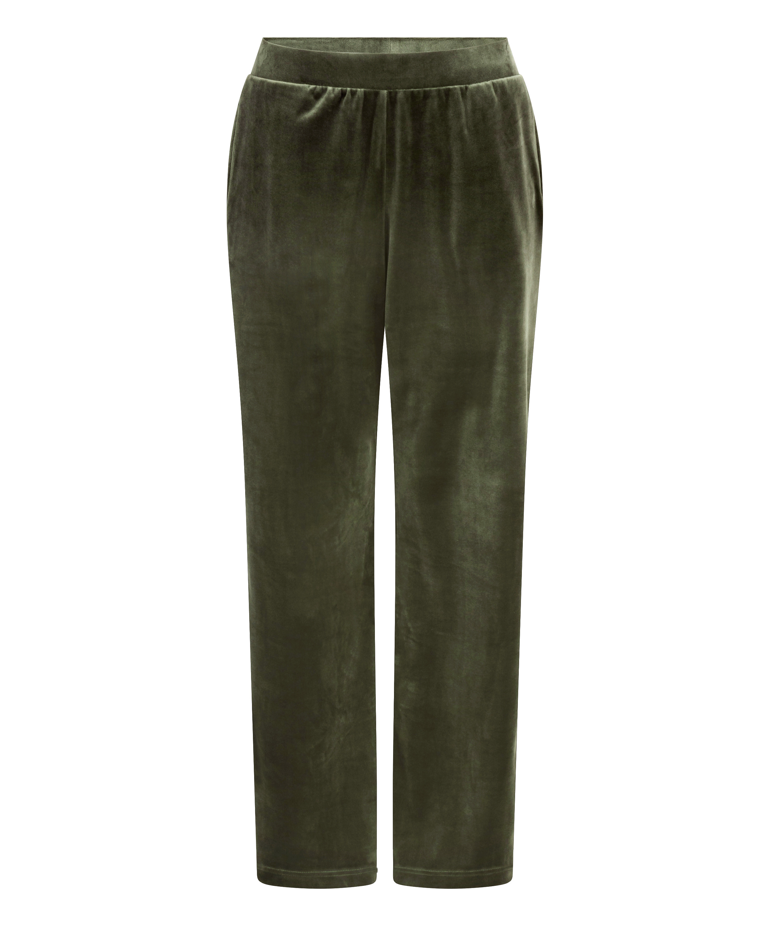 Petite Pantal&oacute;n de pijama de terciopelo, Verde, main