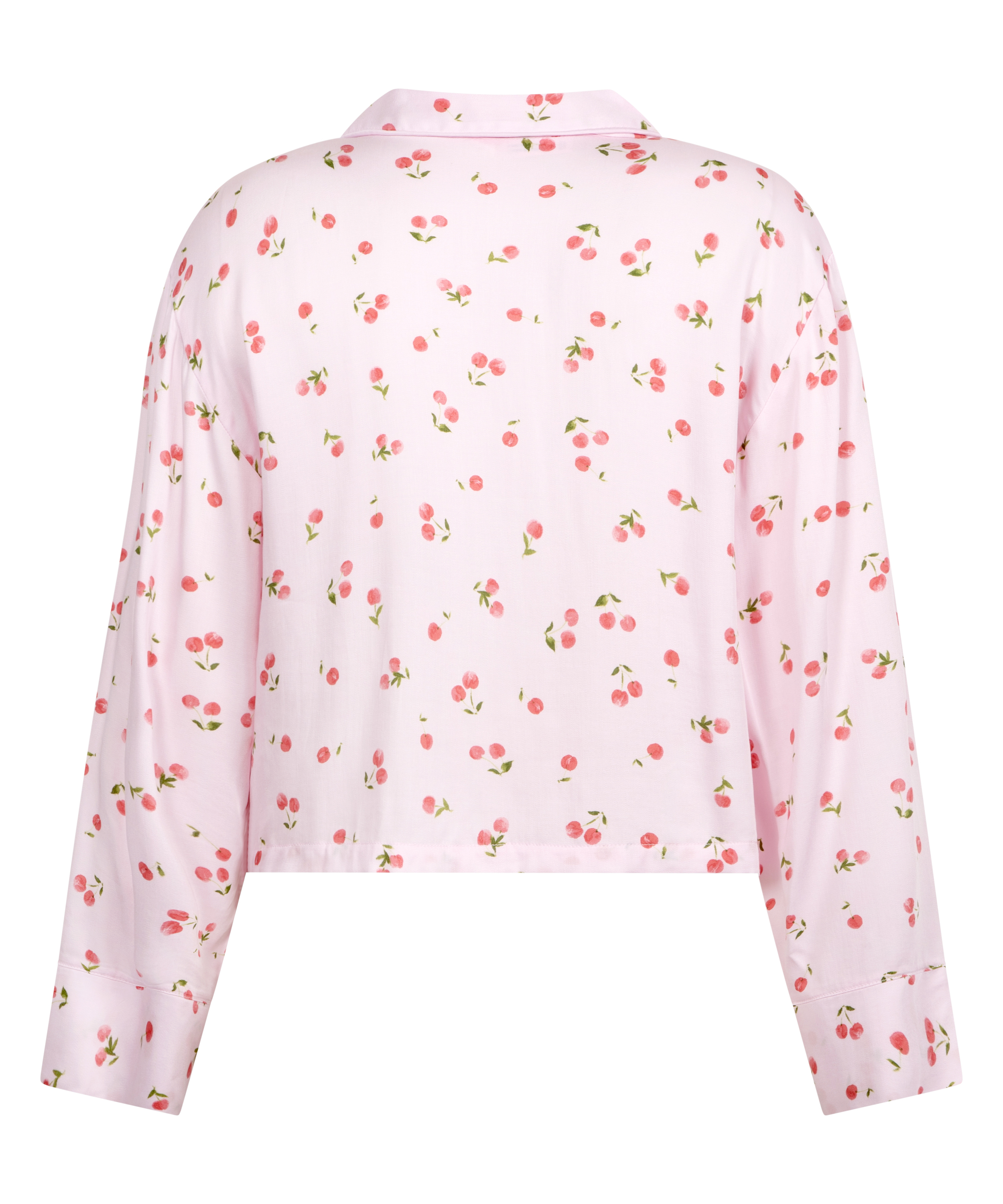 Chaqueta de manga larga y satén, Rosa, main