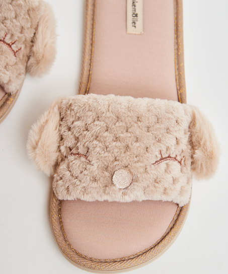 Pantuflas de perro, Blanco