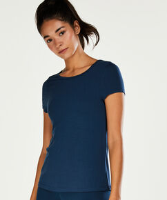 Camiseta deportiva HKMX de rejilla, Azul