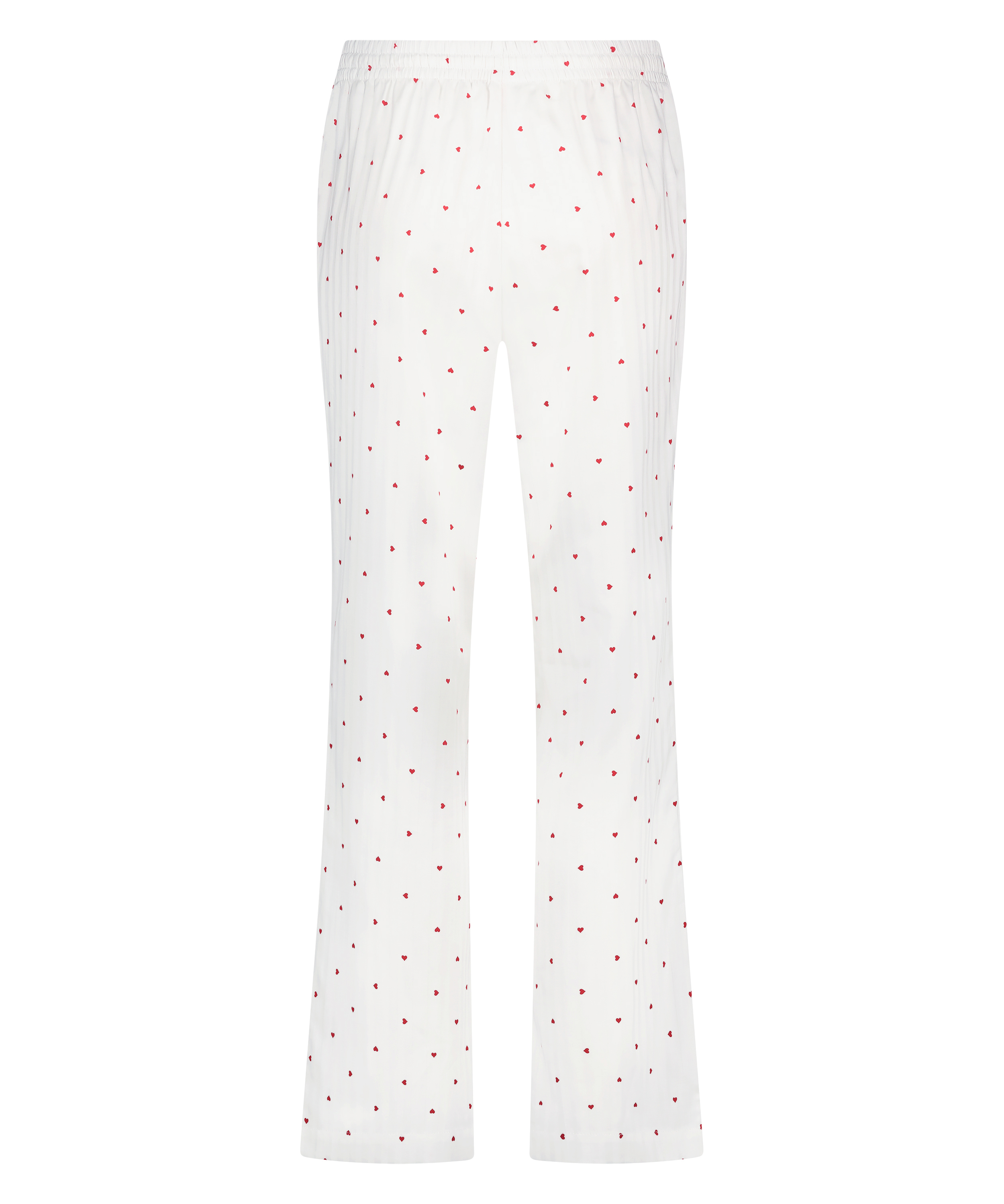 Jacquard Hearts Petite pantal&oacute;n de pijama, Blanco, main