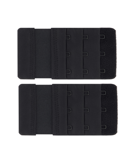 Pack de 2 extensores de sujetador, Negro