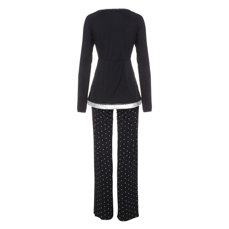 Pyjama set Pam, Negro