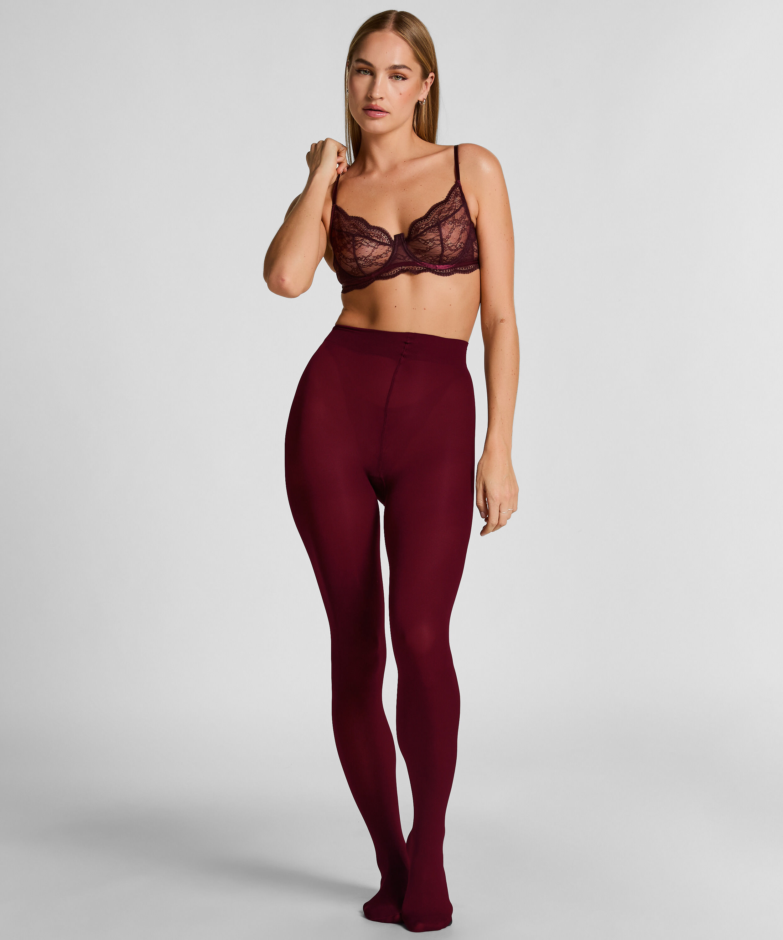 Pantys 50 Denier Tacto Terciopelo, Morado Pantys 50 Denier Tacto Terciopelo, Morado
