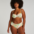 Top de bikini push-up Tropics Copa A - E, Blanco