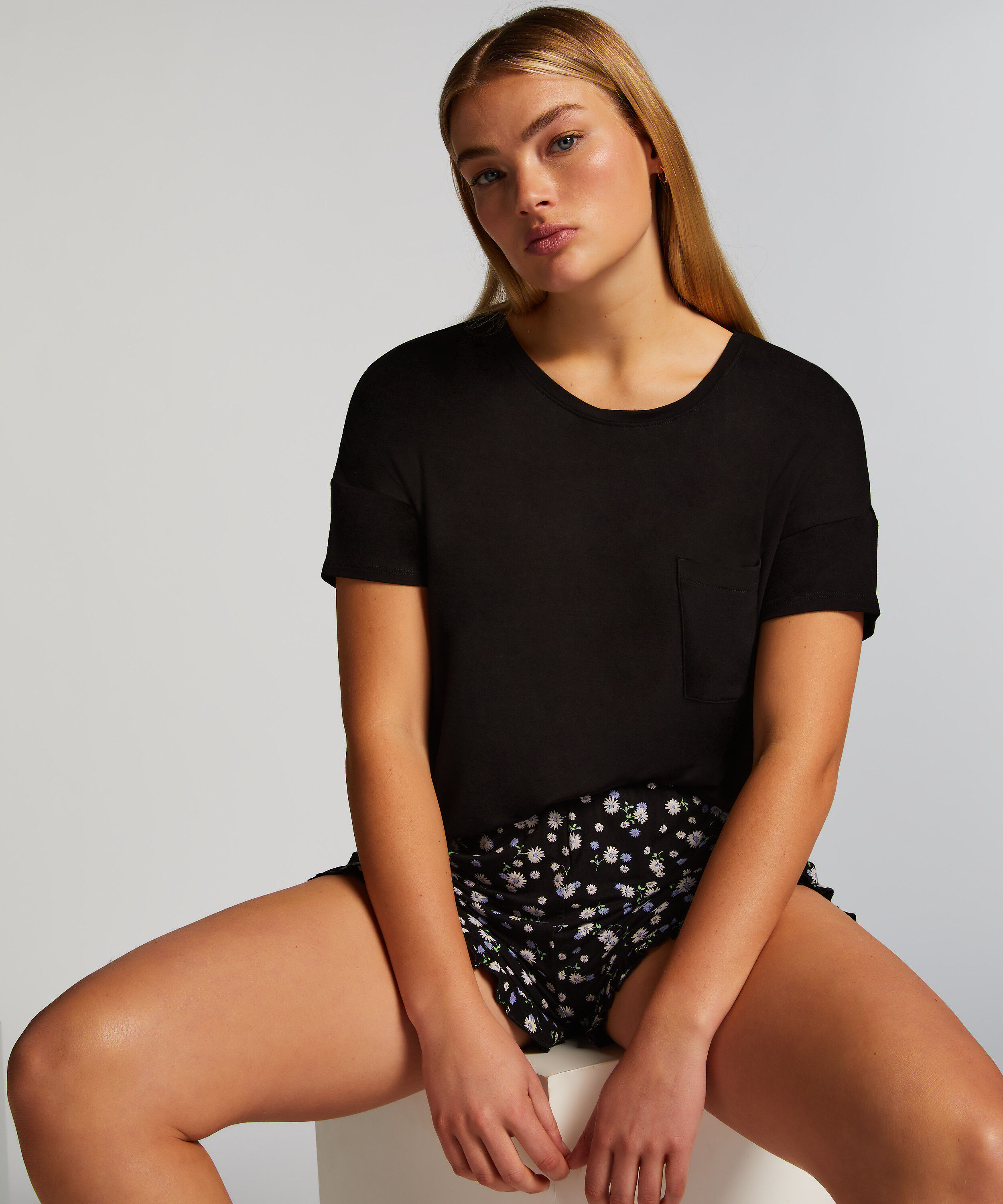 Conjunto de pijama, Negro