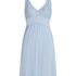 Vestido lencero Nora Lace, Azul