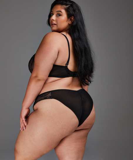 Sujetador de aros no preformado Helena, Negro