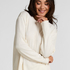 Pyjama Top Loose Pointelle, Blanco