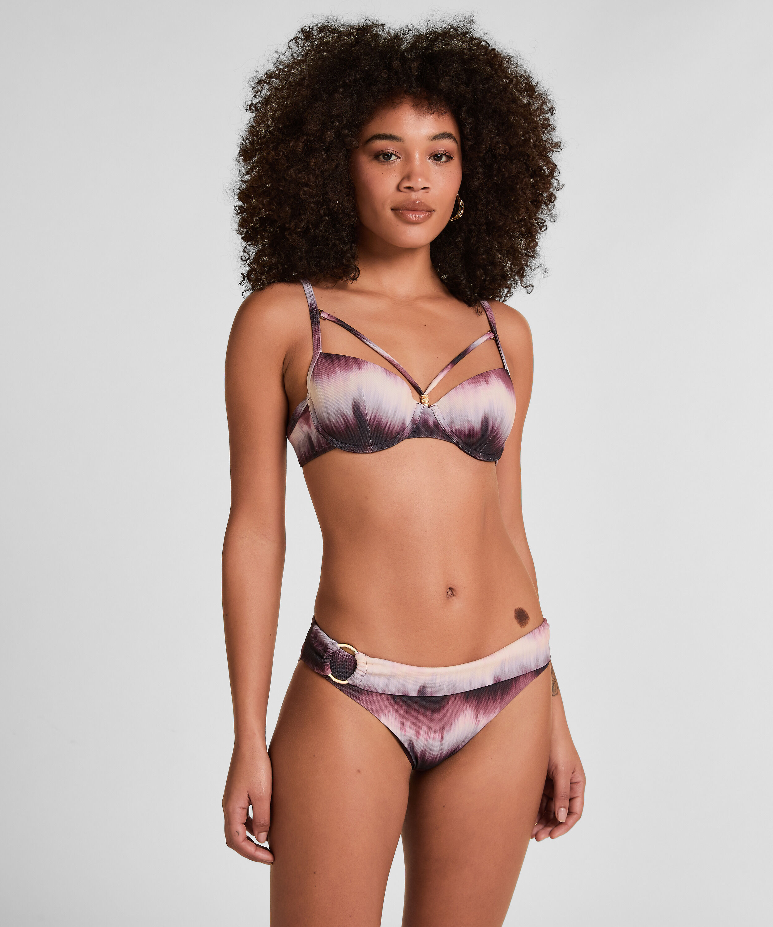 Braguita de Bikini Mauritius, Morado
