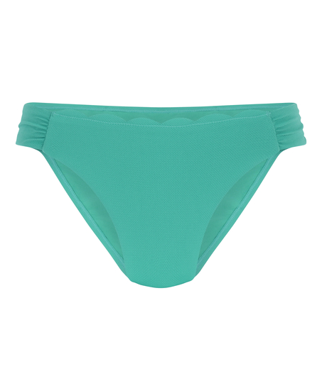 Braguita de Bikini Rio Scallop, Verde