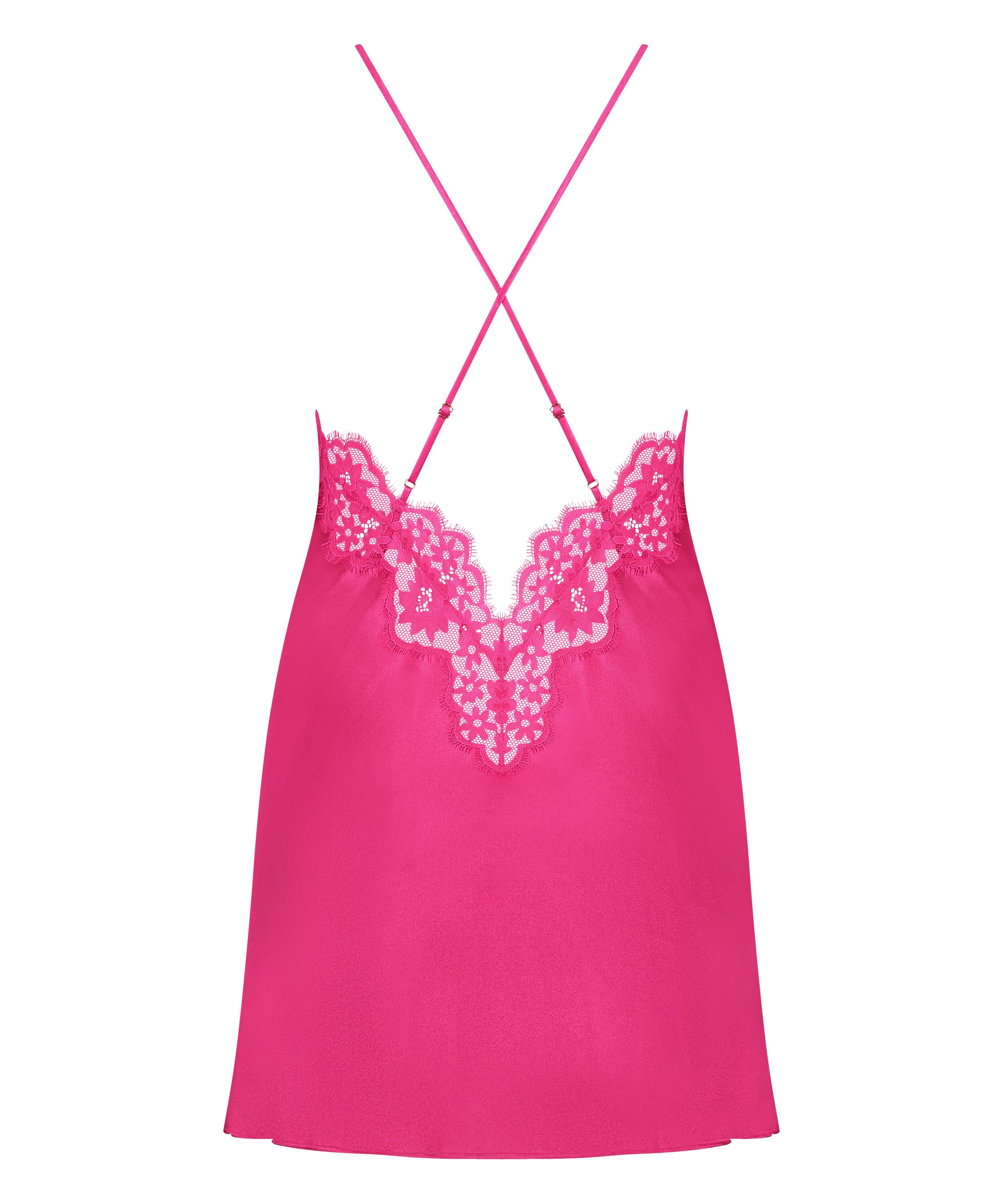 Vestido lencero Mya, Rosa, main